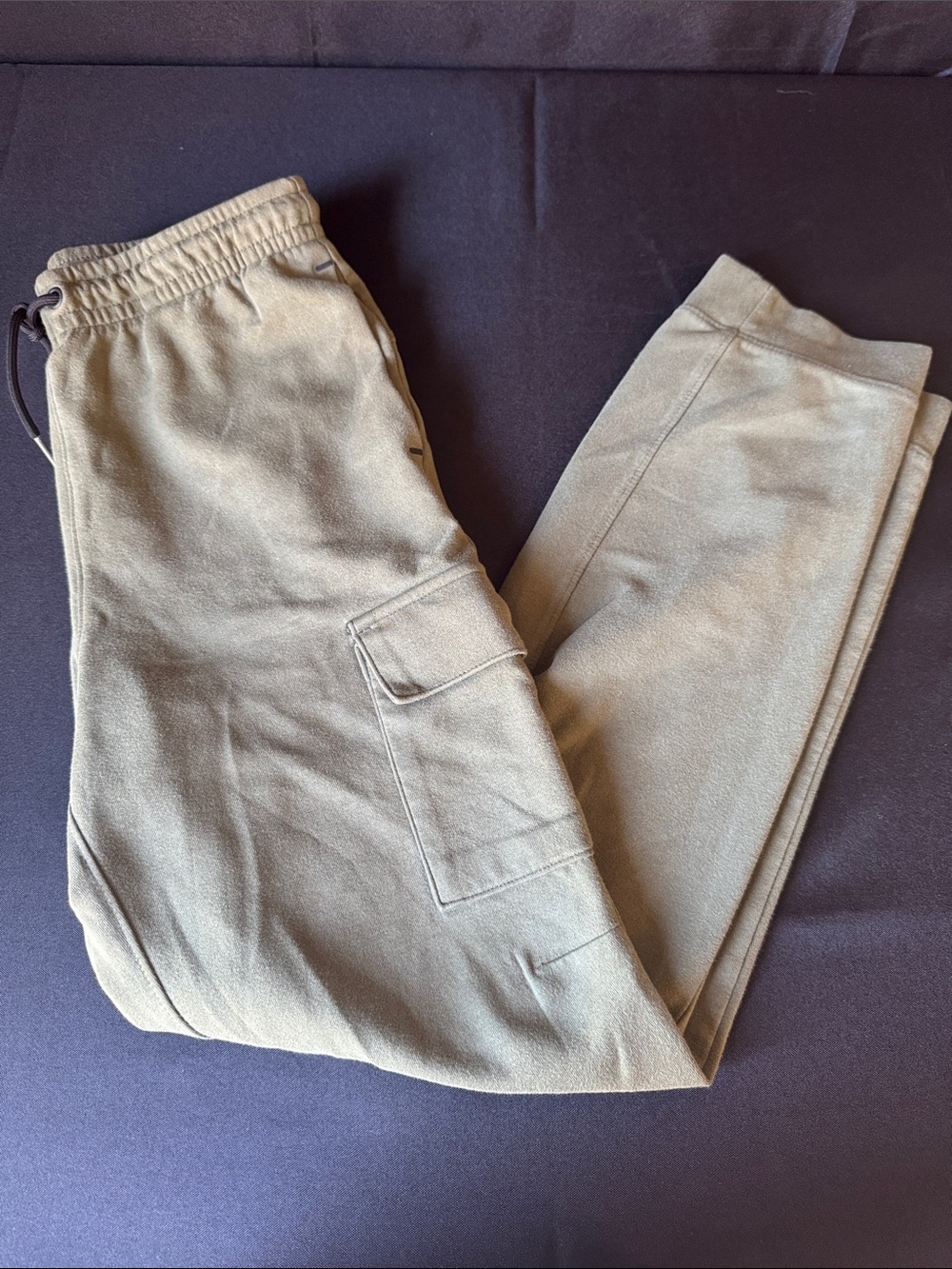 Old Navy Olive Green Cargo Sweatpants with Drawstring